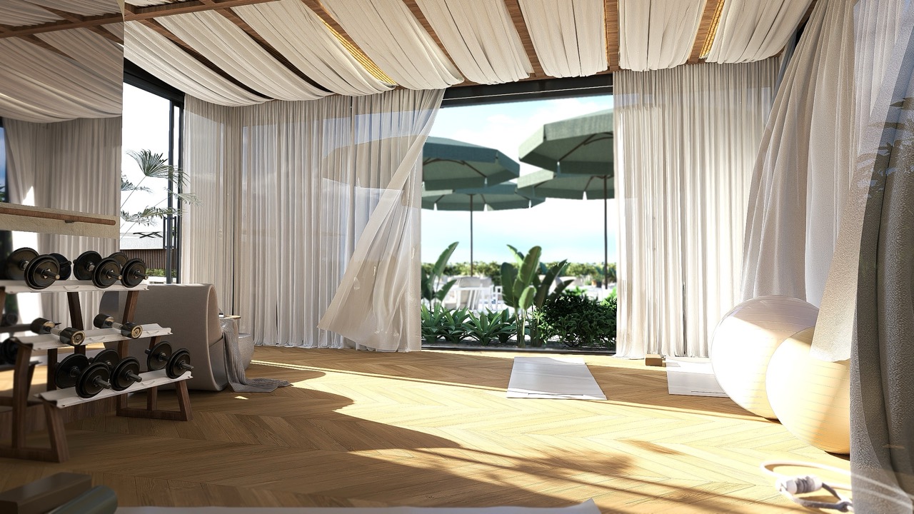 Destinario - 3 pokojowy apartament w Punta Cana z widokiem na lagunę