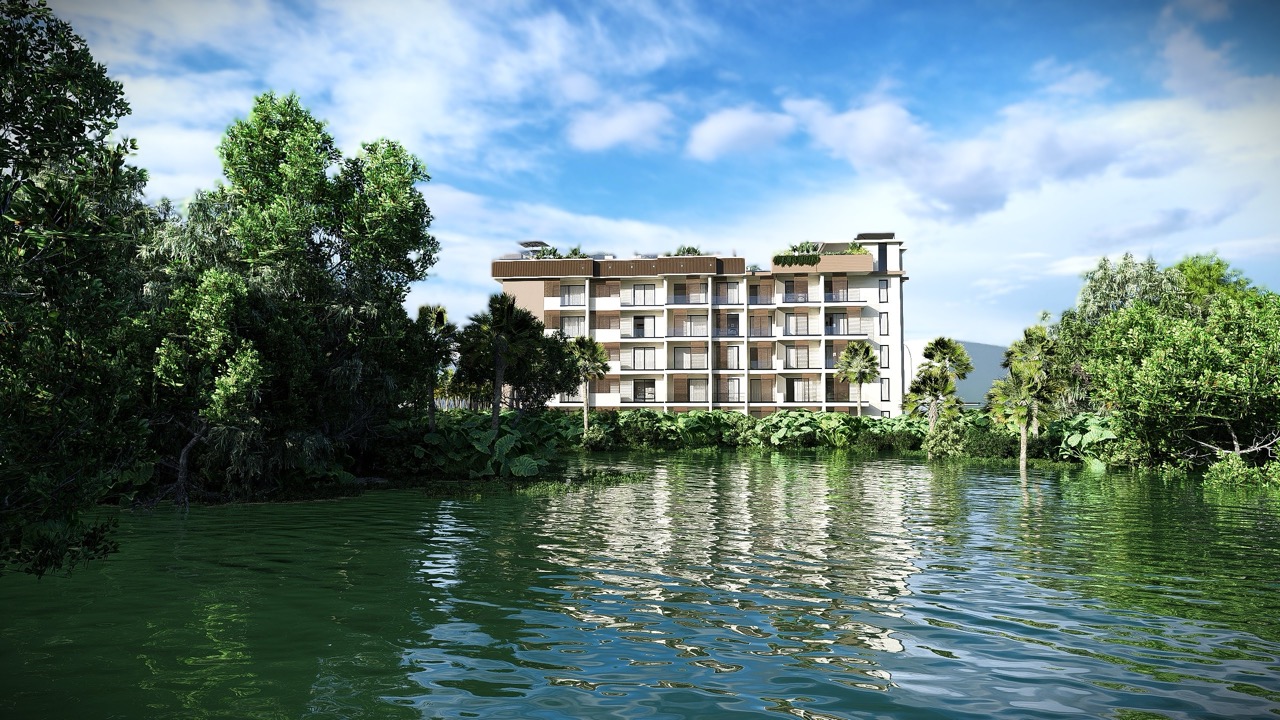Destinario - 3 pokojowy apartament w Punta Cana z widokiem na lagunę