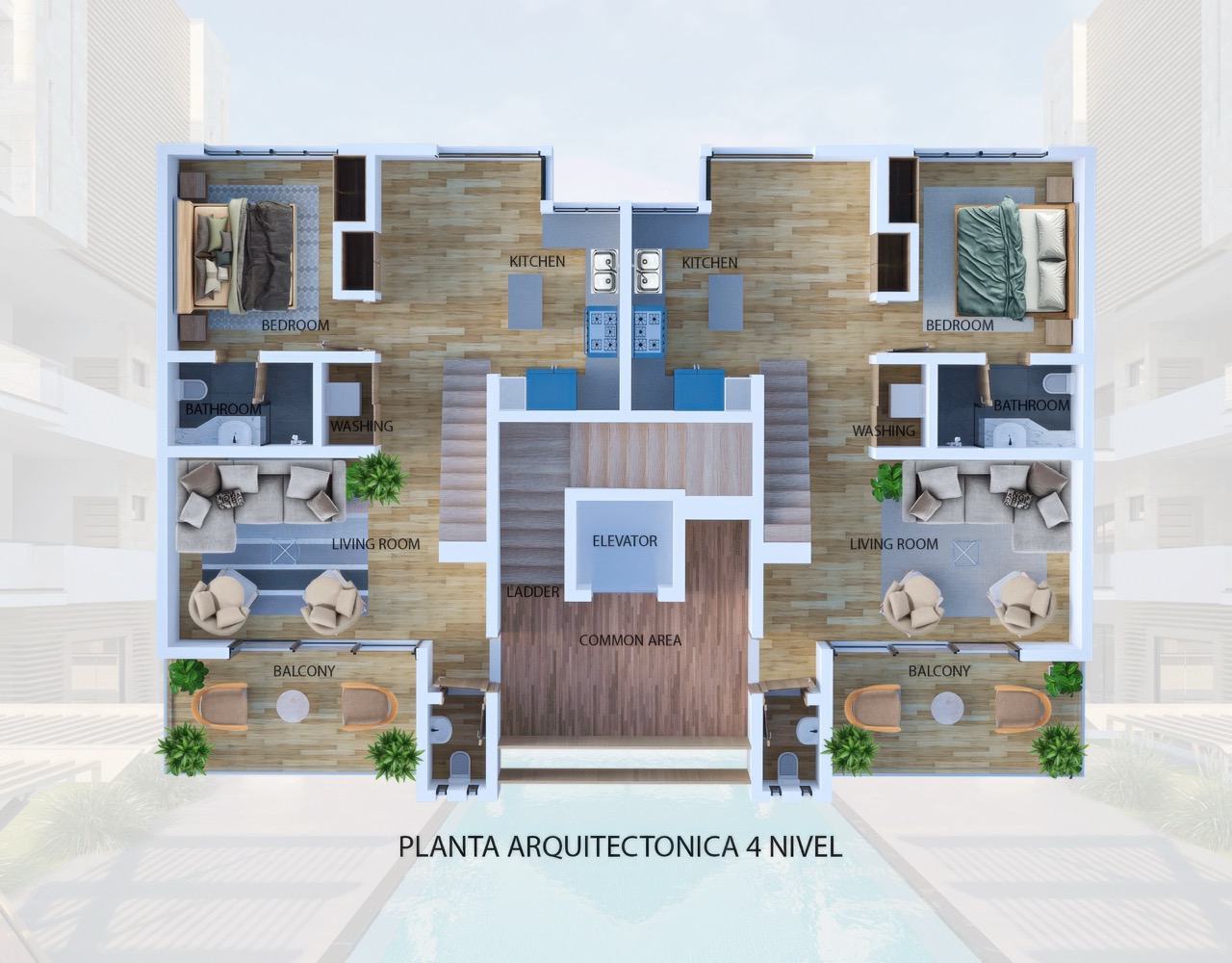 Destinario - Penthouse blisko oceanu z przestronnym tarasem
