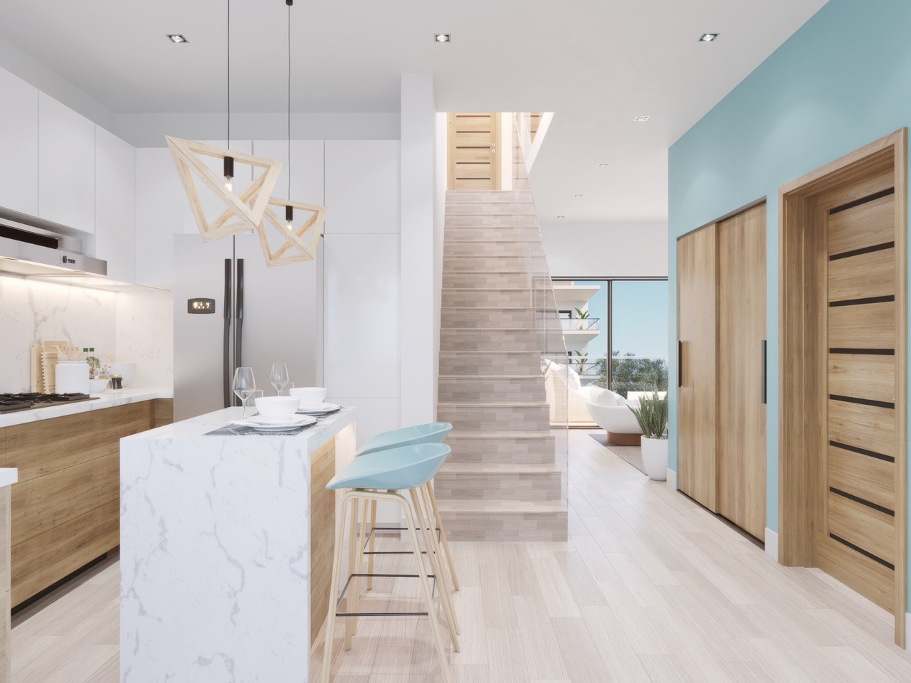 Destinario - Penthouse blisko oceanu z przestronnym tarasem