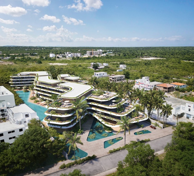 Osiedle blisko plaży w Bayahibe